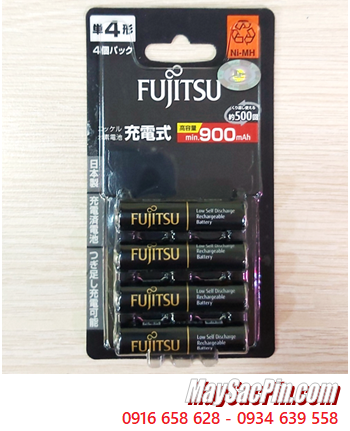 Fujitsu HR-4UTHC(4B), Pin sạc 1.2v AAA900mAh Fujitsu HR-4UTHC(274B) /Xuất xứ NHẬT (Vỉ 4viên)